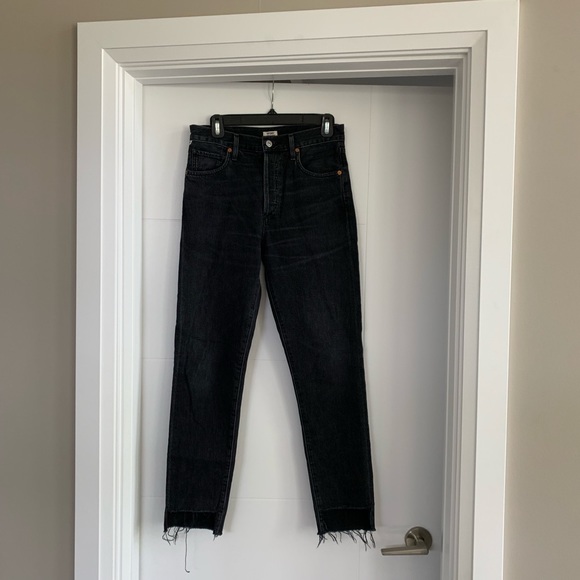 Citizen Of Humanity Liya Hi Lo Straight Leg Jean - Picture 2 of 11